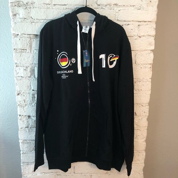 UEFA Deutschland Euro 2016 France Sweatshirt NWT - Picture 1 of 6